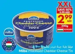 Viva Milba Processed Cheddar Cheese Tin offer