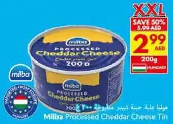 Viva Milba Processed Cheddar Cheese Tin offer