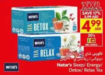 Viva Natur's Sleep / Energy / Detox / Relax Tea 20's offer