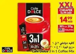 Viva Café Dolce 3 in 1 Coffee Mix 30's offer