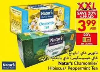 Viva Natur's Chamomile / Hibiscus / Peppermint Tea 20's offer