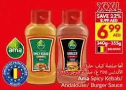 Viva Ama Spicy Kebab / Andalouse / Burger Sauce offer