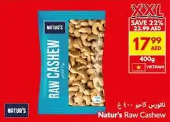 Viva Natur's Raw Cashew offer