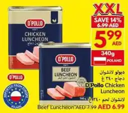 Viva D'Pollo Chicken Luncheon / Beef Luncheon offer