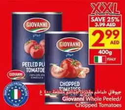 Viva Glovanni Whole Peeled / Chopped Tomatoes offer