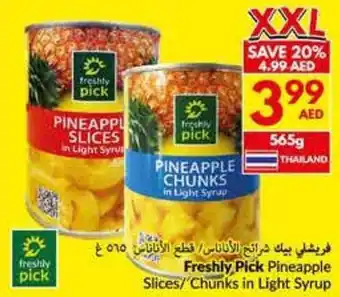 Viva Freshly Pick Pineapple Slices / Chunks in Light Syrup offer