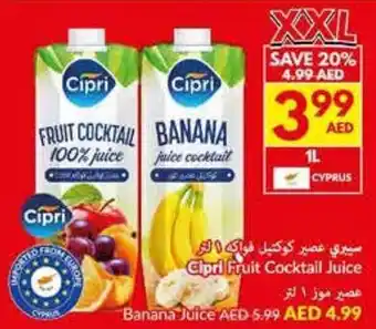 Viva Cipri Fruit Cocktail Juice / Banana Juice offer