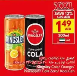 Viva Kingsley Cola / Orange / Pineapple / Cola Zero / Kool Can offer