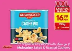 Viva McSnacker Salted & Roasted Cashews offer