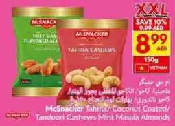 Viva McSnacker Tahina / Coconut Coated / Tandoori Cashews Mint Masala Almonds offer