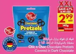 Viva Chicn Choc Chocolate Pretzels Covered in Dark Chocolate offer