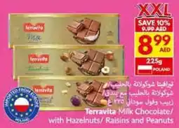 Viva Terravita Milk Chocolate / with Hazelnuts / Raisins and Peanuts offer