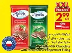 Viva Alpinella Milk Chocolate with Strawberry / Peppermint Filling offer