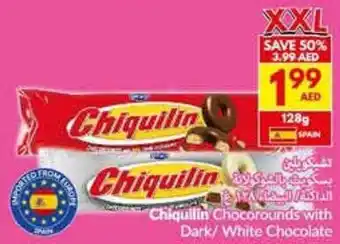 Viva Chiquilin Chocorounds with Dark / White Chocolate offer