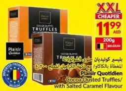 Viva Plaisir Quotidien Cocoa Dusted Truffles / with Salted Caramel Flavour offer
