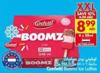 Viva Confetti Boomz Ice Lollies offer