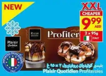 Viva Plaisir Quotidien Profiteroles offer