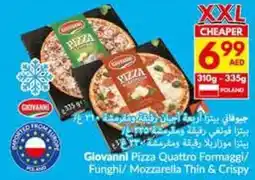 Viva Giovanni Pizza Quattro Formaggi / Funghi / Mozzarella Thin & Crispy offer