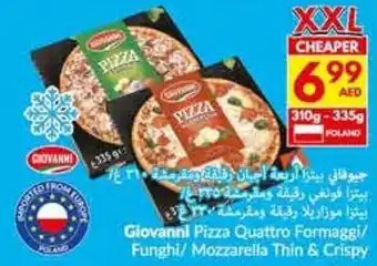 Viva Giovanni Pizza Quattro Formaggi / Funghi / Mozzarella Thin & Crispy offer