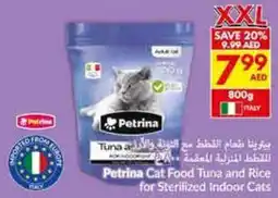 Viva Petrina Cat Food Tuna and Rice for Sterilized Indoor Cats offer