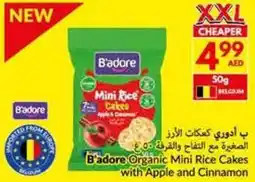 Viva B'adore Organic Mini Rice Cakes with Apple and Cinnamon offer