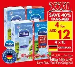 Viva Milba Milk UHT Low Fat / Full Fat Original offer