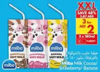 Viva Milba Milk Cocoa / Strawberry / Banana offer