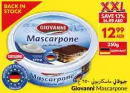 Viva Giovanni Mascarpone offer