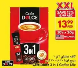 Viva Café Dolce 3 in 1 Coffee Mix offer