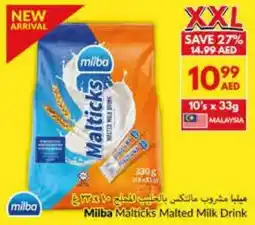 Viva Milba Malticks Malted Milk Drink offer