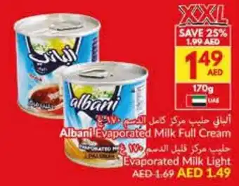 Viva Albani Evaporated Milk Full Cream / Evaporated Milk Light offer