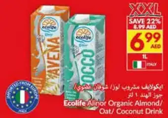 Viva Ecolife Alinor Organic Almond / Oat / Coconut Drink offer