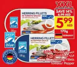 Viva Deep Blue Herring Fillets Tomato / Pepper offer