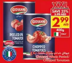 Viva Giovanni Whole Peeled / Chopped Tomatoes offer