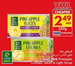 Viva Freshly Pick Pineapple Chunks / Slices in Light Syrup offer