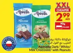 Viva Alpinella Dark/White/ Milk Chocolate/ with Peanuts offer