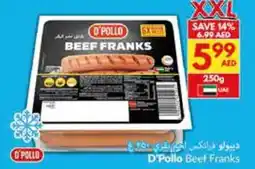 Viva D'Pollo Beef Franks offer