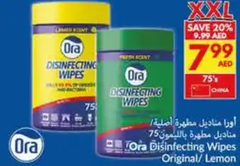 Viva Ora Disinfecting Wipes Original/ Lemon offer