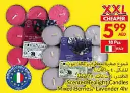 Viva Scented Tealight Candles Mixed Berries/ Lavender 4hr offer