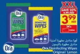 Viva Ora Disinfecting Wipes Original/ Lemon offer