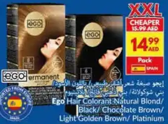 Viva Ego Hair Colorant Natural Blond/ Black/Chocolate Brown/ Light Golden Brown/ Platinium offer