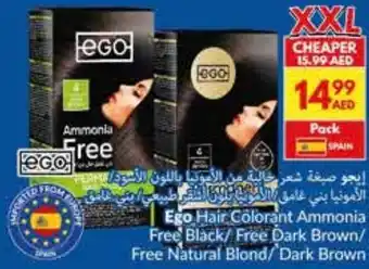 Viva Ego Hair Colorant Ammonia Free Black/ Free Dark Brown/ Free Natural Blond/Dark Brown offer