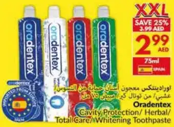 Viva Oradentex Cavity Protection/ Herbal/ Total Care/Whitening Toothpaste offer