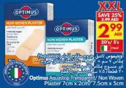 Viva Optimus Aquastop Transparent/ Non Woven Plaster offer