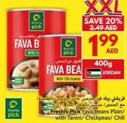 Viva Freshly Pick Fava Beans Plain/ with Tanini/ Chickpeas/ Chili offer