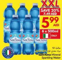 Viva Sant'Anna Mineral Sparkling Water offer
