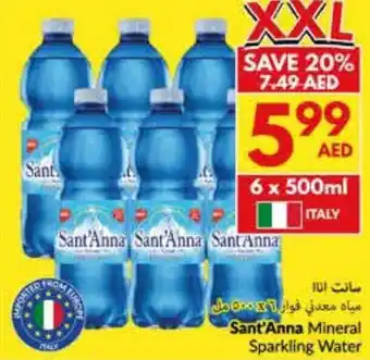 Viva Sant'Anna Mineral Sparkling Water offer