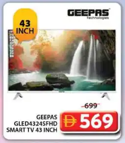 Grand Hyper Market GEEPAS Smart TV offer