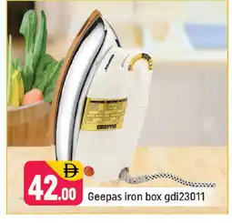 Shaklan GEEPAS Ironbox offer