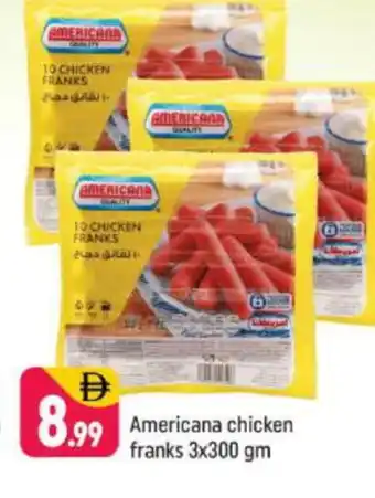 Shaklan AMERICANA Chicken Sausage offer